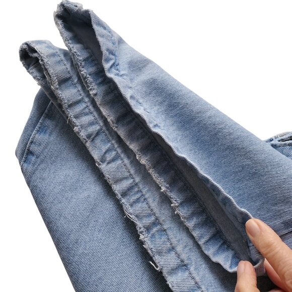 COTTON ON Low Rise Super Baggy Jeans in Breeze Blue Size 30 - Picture 16 of 16